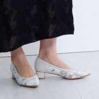 HIMIKO/ヒミコ 卑弥呼 フロッキーチュールパンプス/641112/507033165