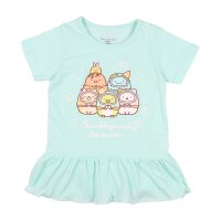 FINE PLUS/ファインプラス FINE PLUS ジュニア 半袖Tシャツ スミッコグラシ GIRLS ペンペンアイス フリルT 22863194/507033363