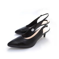 pointer/【本革】 ミュール シンプル バックバンド日本製 本革 レディース 歩きやすい 痛くない 黒 靴 PO－PTN562/507033524