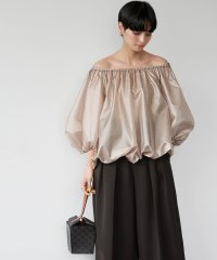ELFRANK/エルフランク ELFRANK 2WAY裾バルーンオフショルダーシアーブラウス【洗える】/507033639