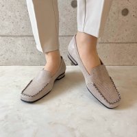 BLANC / BLEU/ブランブルー blanc/bleu 大きめサイズ 【日本製】【本革】【軽量】ふかふかインソール モカシンシューズ/507033676