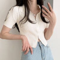 Private Beach/プライベートビーチ privatebeach ダブルファスナークロップド丈トップス/507033951