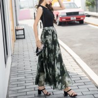 Private Beach/プライベートビーチ privatebeach 花柄シフォンスカート/507033988