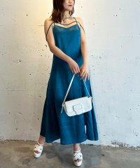 SPIRALGIRL/スパイラルガール SPIRALGIRL ヴィンテージサテンストラップマキシキャミワンピース/507034313