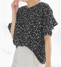 Alotta/アロッタ Alotta 【4つの機能付】フリル袖Tシャツブラウス/507034477