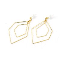 aquagarage/アクアガレージ aquagarage ★多角形シンプルピアス/507034623