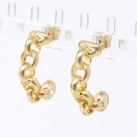 aquagarage/アクアガレージ aquagarage ★マットメタルチェーンモチーフピアス/507034639
