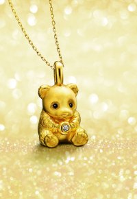 I･E･I  SELECTION/〈純金パンダ〉ダイヤモンド入り24金製宝飾ペンダント/507034886