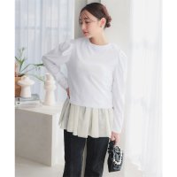 KOBE LETTUCE/コウベレタス KOBE LETTUCE ［ プチレタス ］ 前後2way肩ギャザースウェットカーディガン【プチ】 [C7003]/507035426
