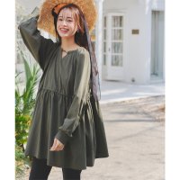 KOBE LETTUCE/コウベレタス KOBE LETTUCE【 接触冷感・UVカット・吸水速乾 】2点セット前後2wayトップス×裾スリットスリムパンツ [S210]/507035582