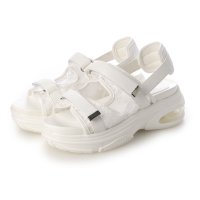Mafmof/マフモフ Mafmof Realta(レアルタ)6.5cmクッショニングソール厚底エアーソールフラワーレーススポーツサンダル/507035605