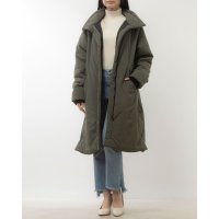 la boussole/ラブソル la boussole ハイネック中綿ロングコート/507035702
