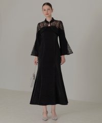 Leja/レジャ Leja リーフ刺繍フレアスリーブパールボレロマーメイドドレス美脚効果結婚式 パーティードレス 成人式 20代 30代 40代/507037990