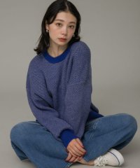 URBAN RESEARCH Sonny Label/バーズアイジャガードニットプルオーバー/507039041