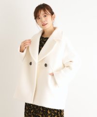  LAURA ASHLEY/【オーバーサイズ／ライトウェーブ加工】ピーコート/507039294