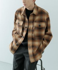 ITEMS URBAN RESEARCH/オンブレチェック クルーザージャケット/507039352