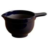 KAMOSHIKA　DOUGUTEN/かもしか道具店 納豆鉢 小鉢 お皿 食器 すり鉢 なっとうバチ ふつう ブラック ホワイト ネイビー 黒 白 OR－60－0059/507039656