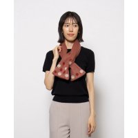 KANKAN/カンカン KANKAN ドット刺繍入りミニショール/507040001