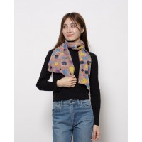 KANKAN/カンカン KANKAN ドット柄プリントミニショール/507040008