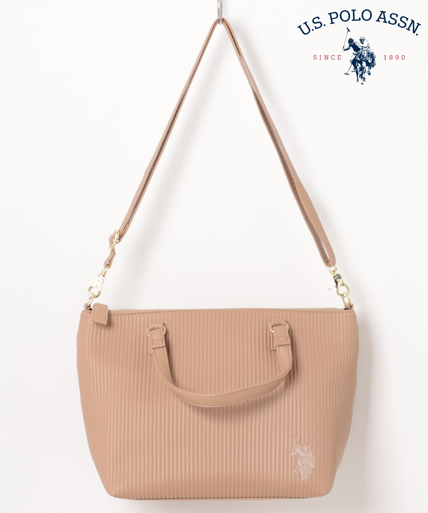 【大特価】US polo Assn Solid DHM トートバッグ ユーエスポロアッスン US POLO ASSN リバイバルトートバッグ小