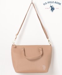 U.S. POLO ASSN./ユーエスポロアッスン U.S. POLO ASSN. プリーツ トートバッグ ショルダーバッグ ポロ ワンポイント 斜めがけ USPA－2662/507040443