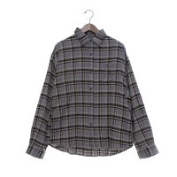 SITRY/シトリー SITRY 【SITRY】オーバーサイズ チェック シャツ 長袖シャツ ゆったり ルーズ メンズ カジュアルシャツレディース/505650973
