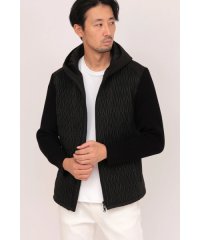 HIGH STREET/HIGH STREET∴キルトコンビ袖ニットブルゾン/506936648