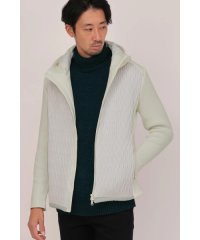 HIGH STREET/HIGH STREET∴キルトコンビ袖ニットブルゾン/506936648
