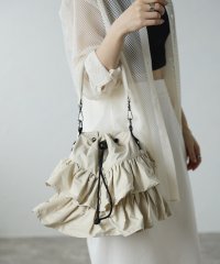 GUSCIO/グッシオ GUSCIO フリルミニショルダーバッグ 2WAYミニトートバッグ/507005083