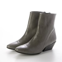 RABOKIGOSHI works/ラボ キゴシ ワークス RABOKIGOSHI works 4.5cm本革ポインテッドトウショートブーツ/507031750