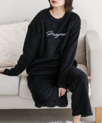 ad thie/アドティエ ad thie 【2024AW新作】刺繍ロゴ・ボアプルオーバー ルームウエア/507042115