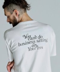 Schott/T－SHIRT YOU CANT DO BUSINESS ON YOUR ASS/ユーキャン ビジネス オン ユア アス Tシャツ/507043140