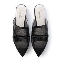 Launa lea/ラウナレア Launa lea リボンチュールフラットミュール(0561)/507043578