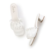 Launa lea/ラウナレア Launa lea ギャザーミュールサンダル(0566)/507043586