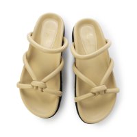 Launa lea/ラウナレア Launa lea 細ストラップ厚底サンダル(S145)/507043605