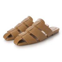 PRECIEUX JOUET/プレシュウ ジュエ PRECIEUX JOUET フラットソールグルカミュール 027PJ/507043772