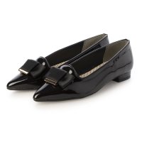 PRECIEUX JOUET/プレシュウ ジュエ PRECIEUX JOUET ポインテッドトゥリボンパンプス 043PJ/507043789