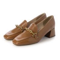 PRECIEUX JOUET/プレシュウ ジュエ PRECIEUX JOUET スクエアトゥチェーンビットローファーパンプス 066PJ/507043801