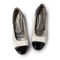 SHOEL/シュール SHOEL 本革ボウタイパンプス/507043803