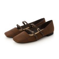 POMFLEUR/ポムフルール POMFLEUR POMFLEUR ポムフルール ダブルストラップフラットシューズ （Hyacinth）/507044695