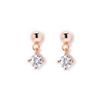 Noelmarket/ノエルマーケット Noelmarket ピアス 金属アレルギー対応 ダイヤ 小ぶり つけっぱなし 18k シンプル 仕事 人気 上品 揺れる 大人 彼女 誕生日/507044872