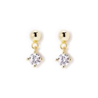 Noelmarket/ノエルマーケット Noelmarket ピアス 金属アレルギー対応 ダイヤ 小ぶり つけっぱなし 18k シンプル 仕事 人気 上品 揺れる 大人 彼女 誕生日/507044872