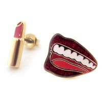 COACH/コーチ COACH コーチ ピアス COACH×Tom Wesselmann コラボ アウトレット リップ アンド リップスティック スタッド ピアス CL23/507045370