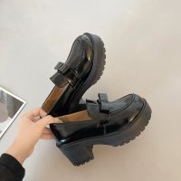 Shoes in Closet/シューズインクローゼット Shoes in Closet －シュークロ－ 軽量厚底 ヒールアップ やわらか リボンローファー 6816/507045994