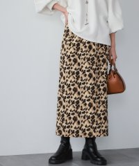 ELFRANK/エルフランク ELFRANK レオパードロングタイトスカート【洗える】/507046002