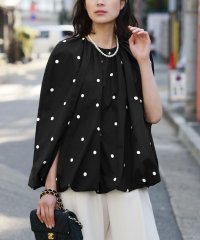 ELFRANK/エルフランク ELFRANK 2WAYドットバルーンブラウス【洗える】/507046012