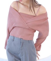 Girly Doll/ガーリードール Girly Doll カシュクールニット【韓国ファッション】/507046578