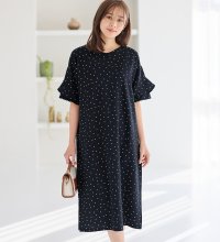 Alotta/アロッタ Alotta 【4つの機能付】フリル袖Tシャツワンピース/507046884