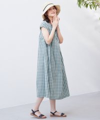 Viola e Viola/【レギュラー丈】ギンガムタック使いワンピース/507046914