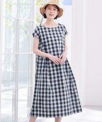 Viola e Viola/【レギュラー丈】ギンガムタック使いワンピース/507046914